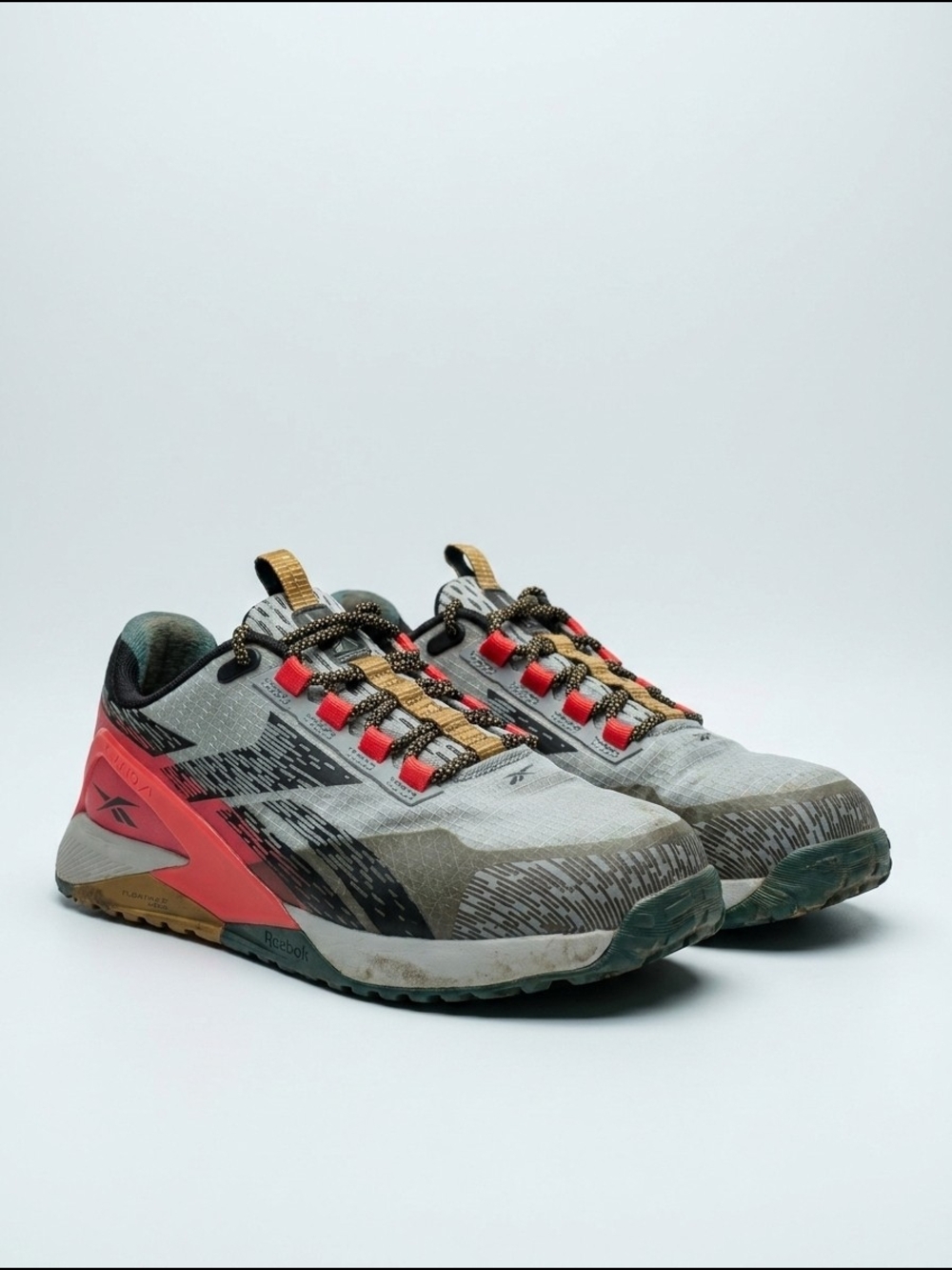 Reebok Floatride Energy 5 Adventure Trail Running Shoes Women's Size 6 Gray Pink